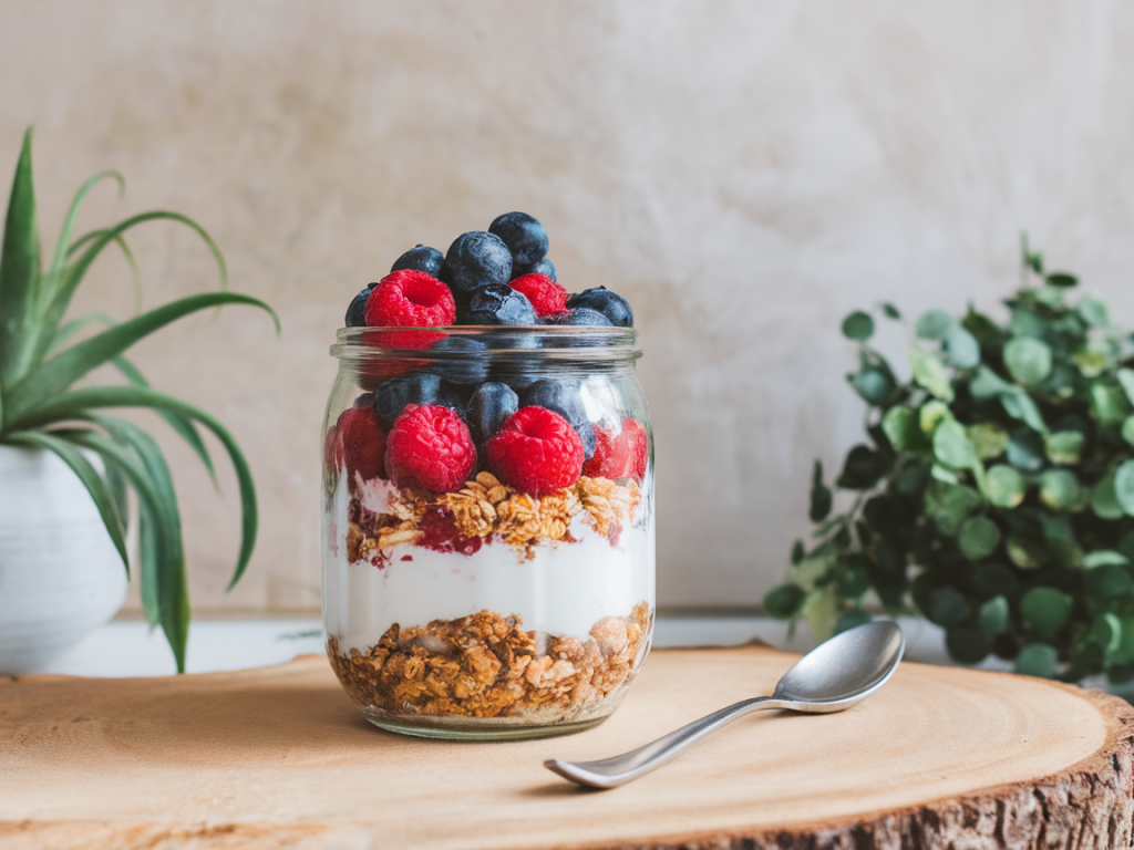 What to put in a 10-minute breakfast jar that keeps you full until lunch (no overnight oats needed)