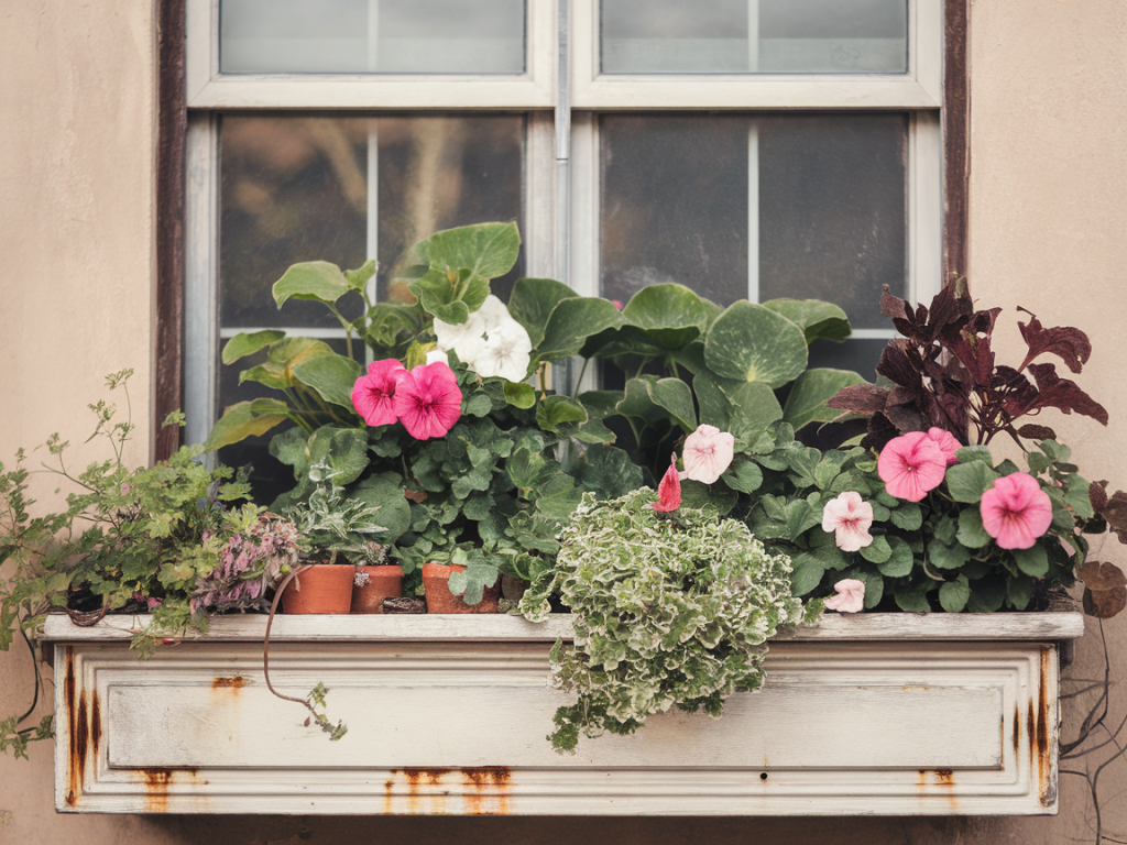 What to plant in a tiny south-facing window box that thrives with one weekly watering