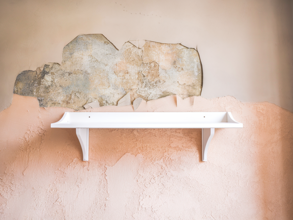 How to disguise a patchy plaster wall with a £30 Ikea hack and simple paint tricks